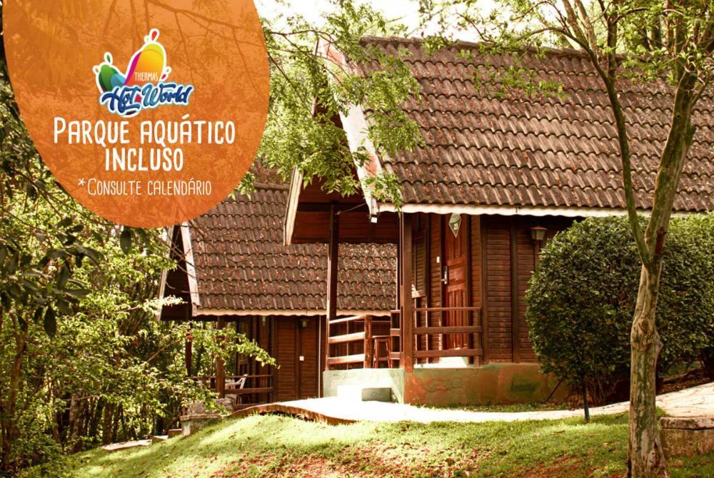 Cabana'S Hotel - Thermas Hot World Monte Sião Exterior photo